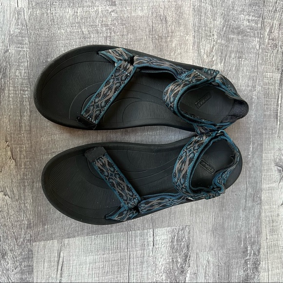 Teva Torin Sport Sandals 6584 Water Hiking Black Gray Mens size 11 main image 7